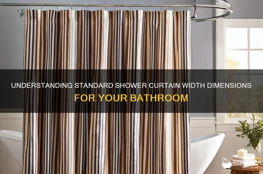 what is the width dimension on shower curtains