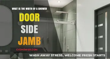 Understanding Shower Door Side Jamb Width: A Comprehensive Guide