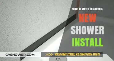 Understanding Water Sealer's Role in New Shower Installations
