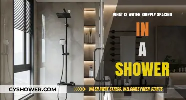 Understanding Water Supply Spacing in Showers: A Practical Guide