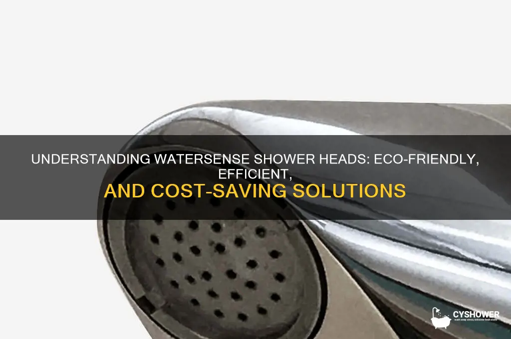 what is watersense shower head