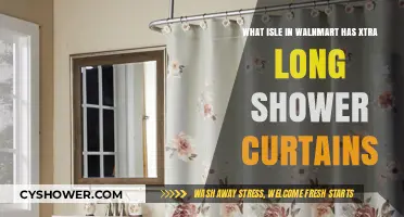 Where to Find Extra Long Shower Curtains at Walmart: Aisle Guide