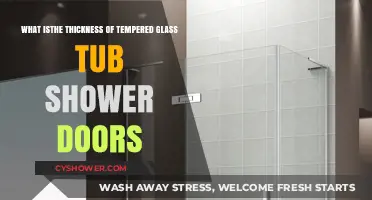 Tempered Glass Tub Shower Doors: Understanding Standard Thickness Options