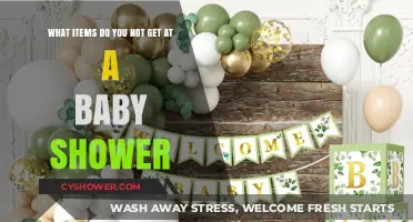 Unexpected Absences: Items You Won't Find at a Baby Shower
