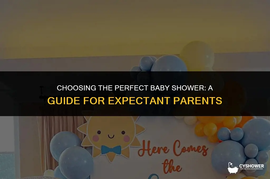 what kind of baby shower should i have