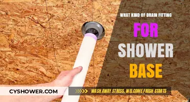 Choosing the Right Drain Fitting for Your Shower Base Installation