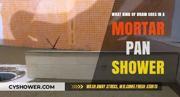 Choosing the Right Drain for Your Mortar Pan Shower Installation