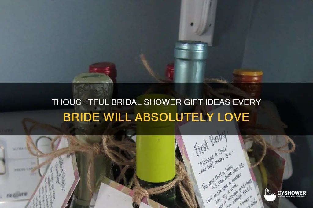 what kind of gifts are good for bridal shower