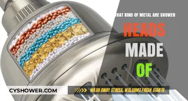 Shower Head Metals: Unveiling the Common Materials Used in Construction