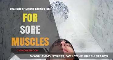 Soothe Sore Muscles: Best Shower Types for Recovery and Relief