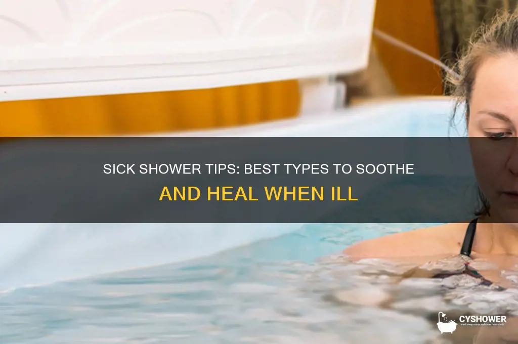 what kind of shower should i take if i