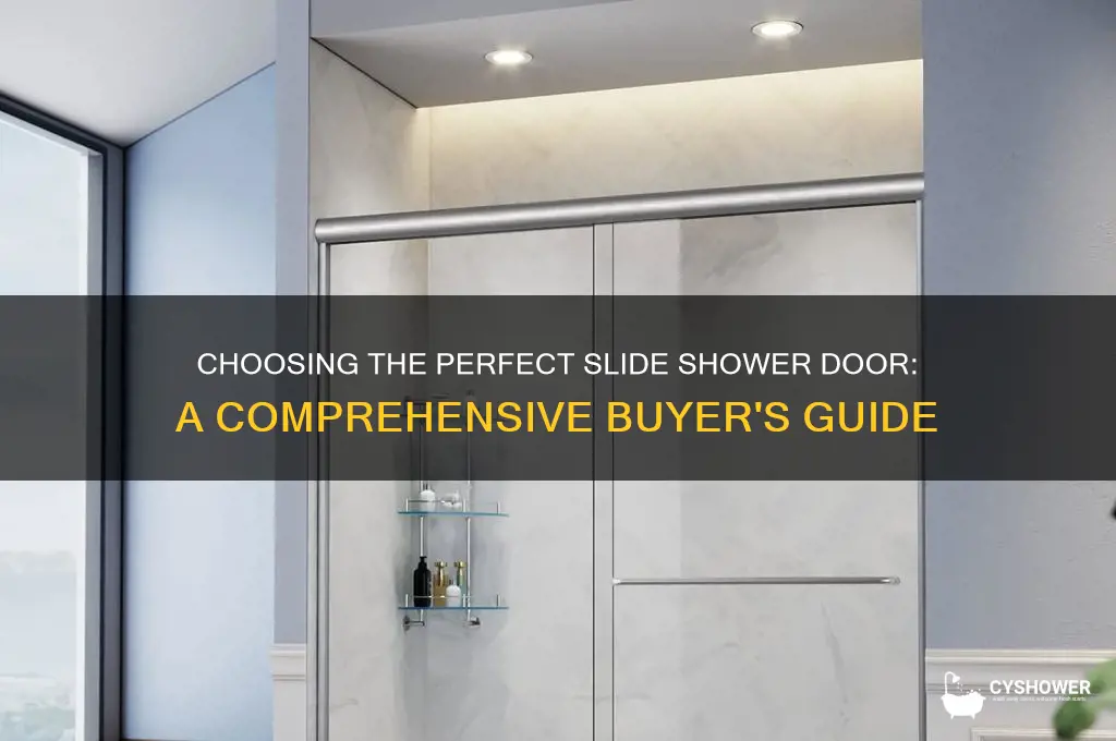 what kind of slide shower door should i buy