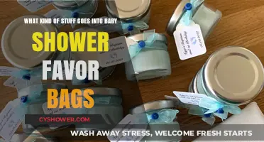 Sweet Treats and Tiny Treasures: Baby Shower Favor Bag Ideas