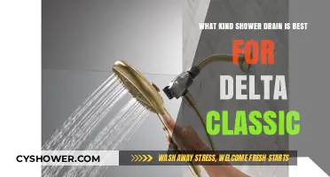 Best Shower Drain Options for Delta Classic Showers: A Guide