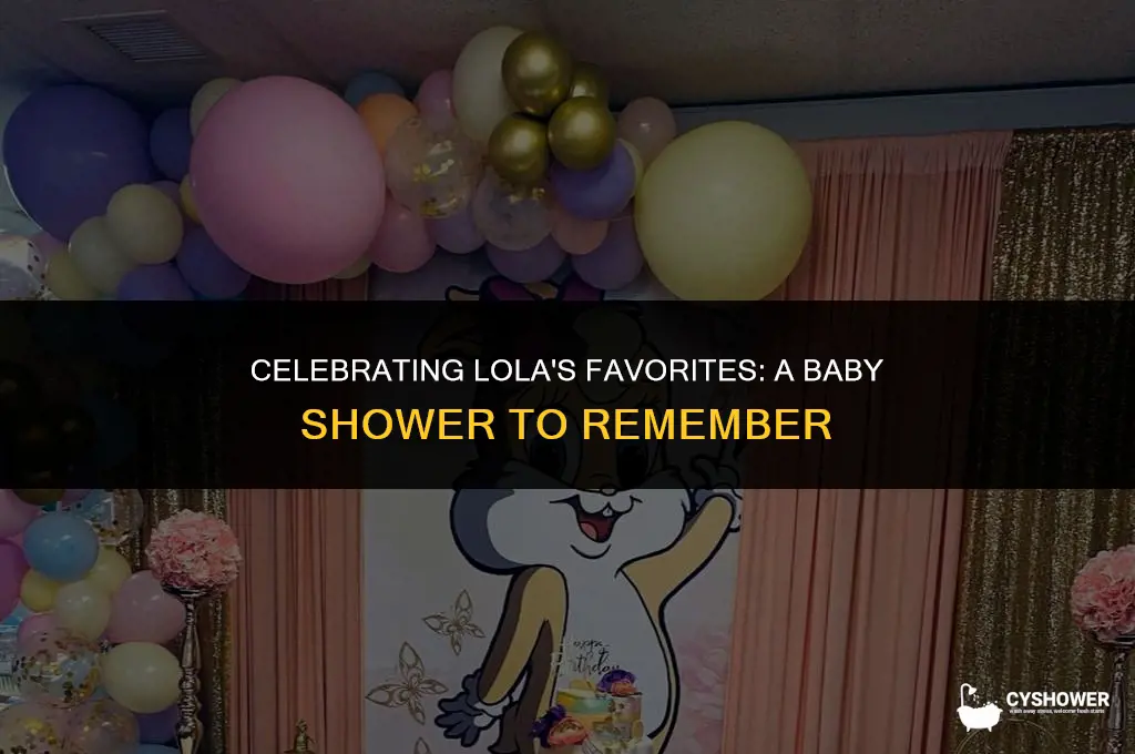 what lola likes baby shower