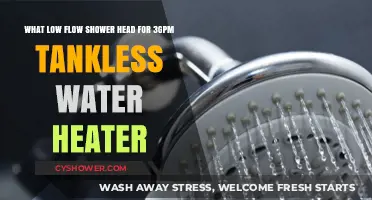 Best Low Flow Shower Heads for 3 GPM Tankless Water Heaters