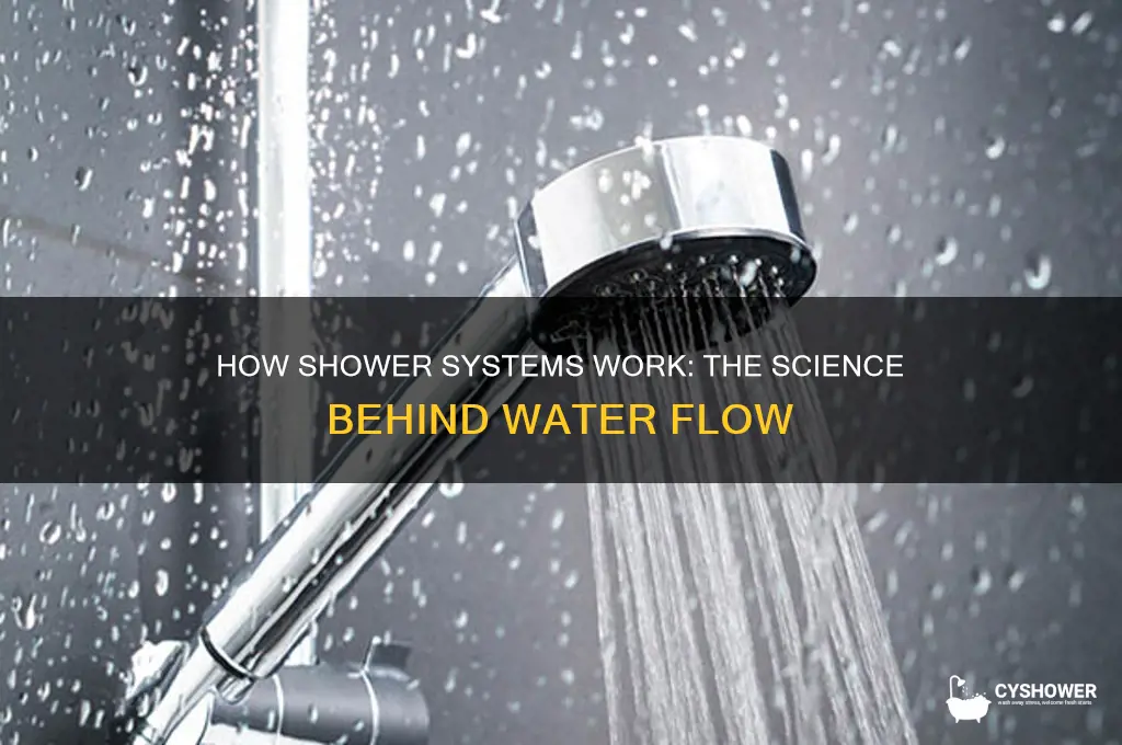 what make water come out the shower