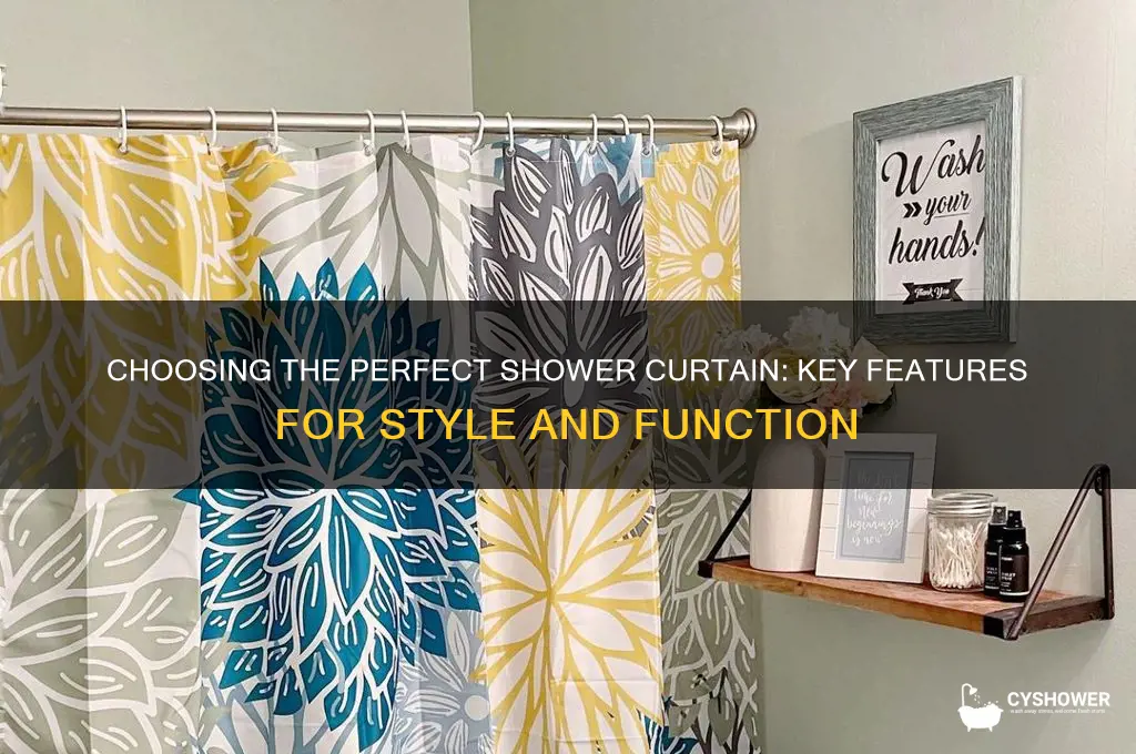 what makes a good shower curtain