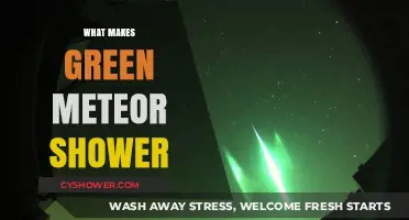 Unveiling the Celestial Mystery: What Causes Green Meteor Showers?