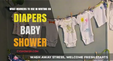 Diaper Decorating 101: Best Markers for Baby Shower Fun