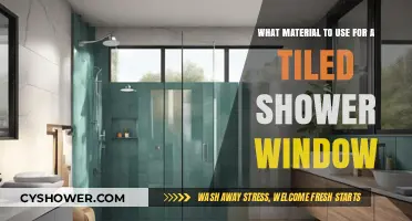 Choosing the Best Material for Your Tiled Shower Window