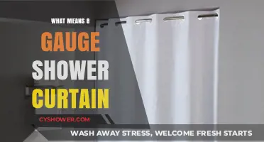 Understanding 8 Gauge Shower Curtains: What Does It Mean for Your Bathroom?