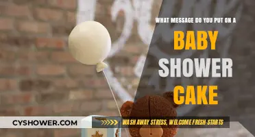 Sweet Beginnings: Crafting the Perfect Baby Shower Cake Message