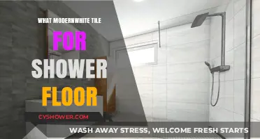 Modern White Shower Floor Tiles: Stylish, Durable, and Easy-to-Clean Options