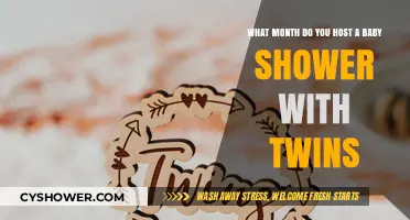 Twins on the Way: The Perfect Month for Your Baby Shower