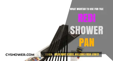 Best Mortar for Tile Redi Shower Pan Installation Guide