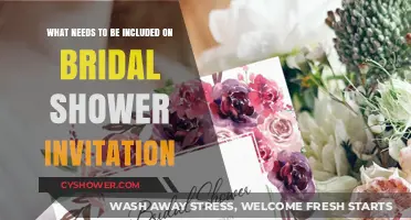 Essential Details for a Perfect Bridal Shower Invitation Guide
