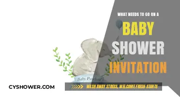 Essential Details for a Perfect Baby Shower Invitation