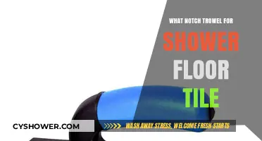 Choosing the Right Notch Trowel for Shower Floor Tile Installation
