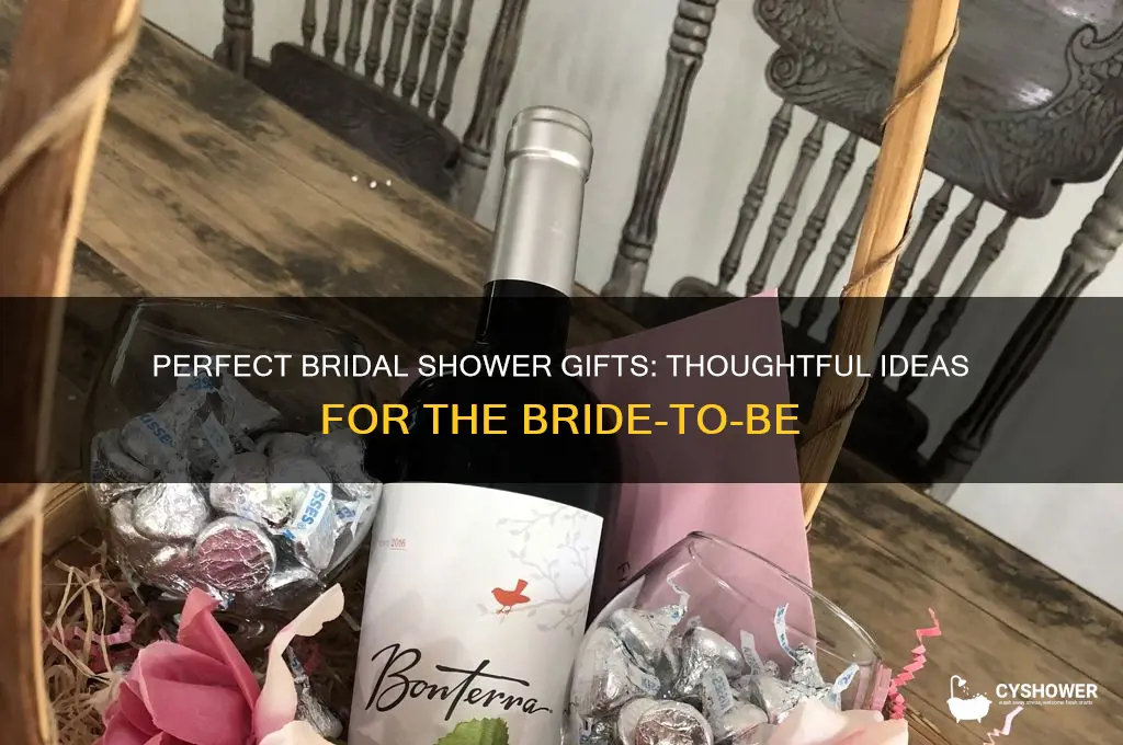 what present to get a girl for her bridal shower