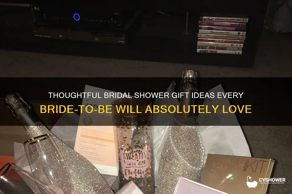 what presents do you get for a bridal shower