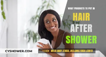 Post-Shower Hair Care: Best Products for Healthy, Shiny Locks