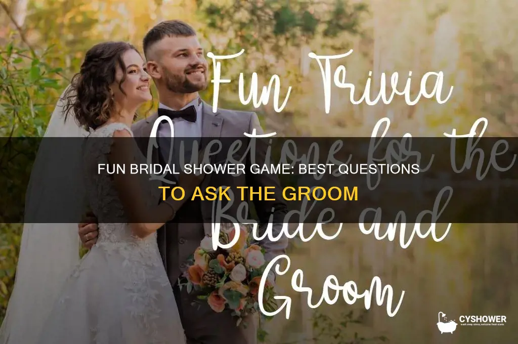 what questions to ask groom for bridal shower game