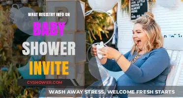 Essential Registry Info to Include on Your Baby Shower Invite