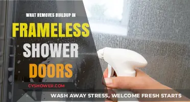 Effective Solutions to Remove Buildup on Frameless Shower Doors