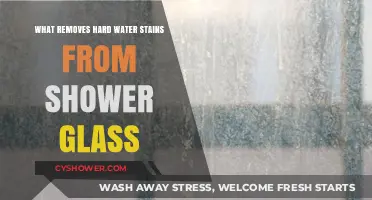 Effective Ways to Remove Hard Water Stains from Shower Glass