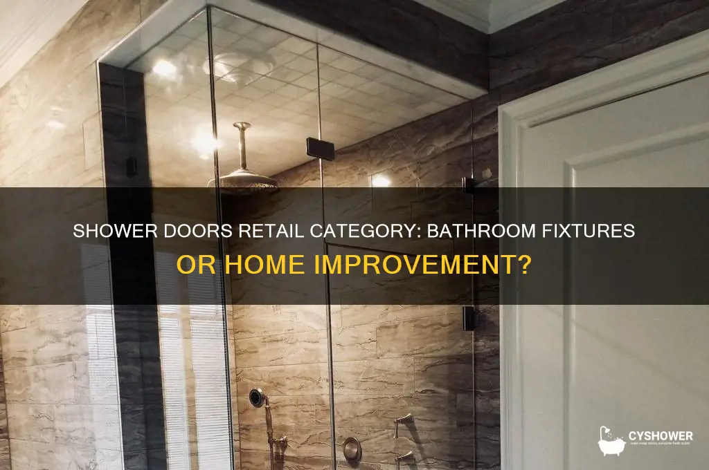 what retail category do shower doors fall in
