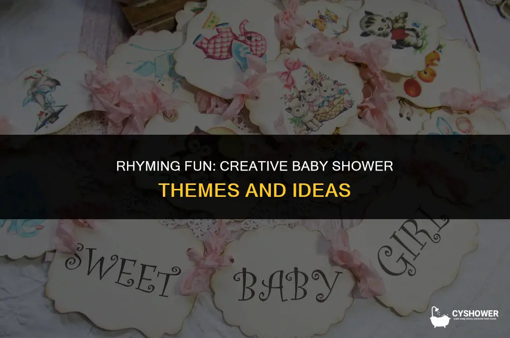 what rhymes with baby shower