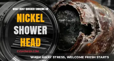 Chrome vs. Nickel: Which Shower Head Material Rusts Faster?