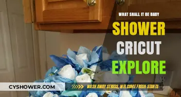 Crafting Memories: Baby Shower Creations with Cricut Explore