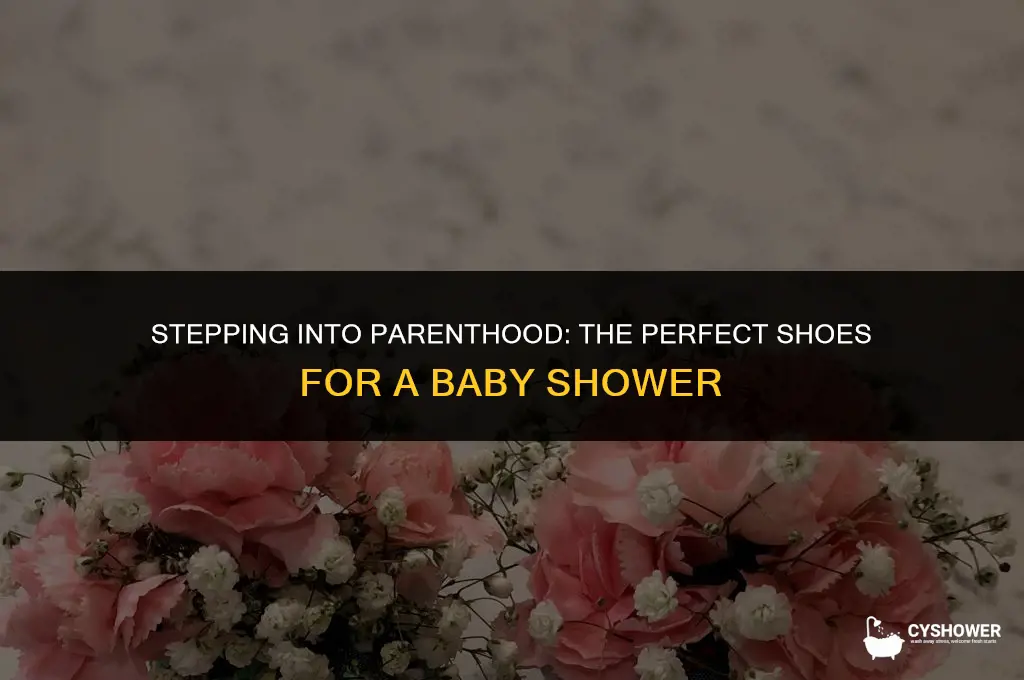 what shoes do i wear to a baby shower