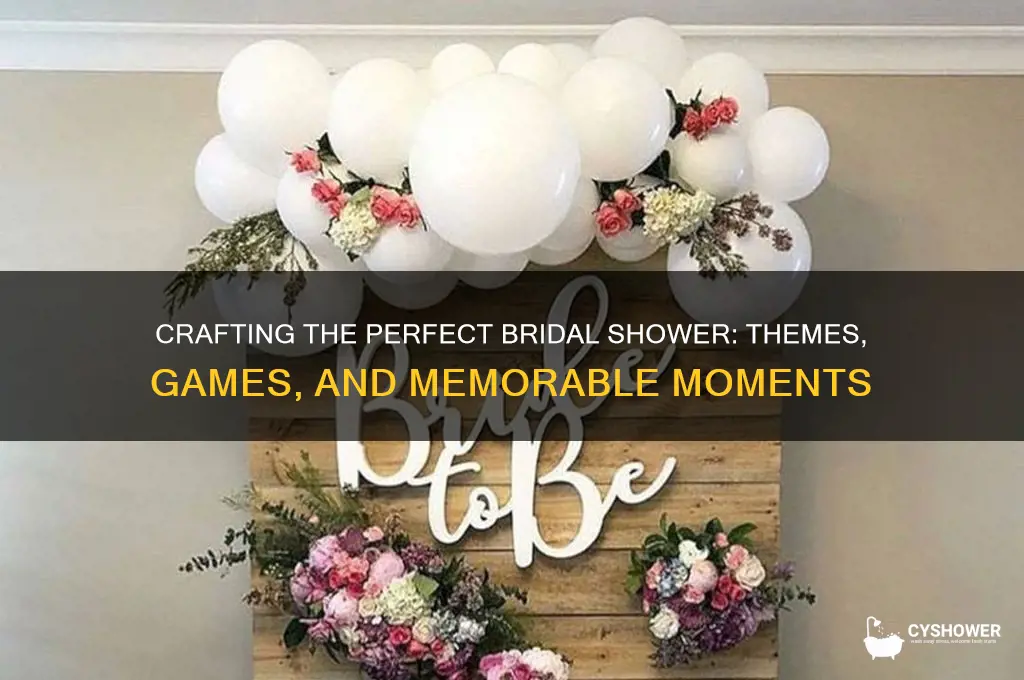 what should a bridal shower be like