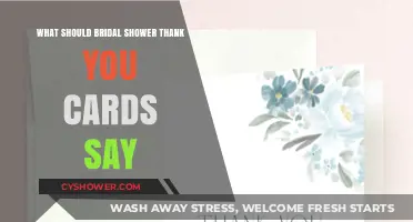 Crafting Heartfelt Bridal Shower Thank You Notes: Tips and Examples