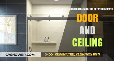 Optimal Shower Door-Ceiling Clearance: A Guide to Perfect Installation