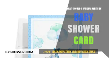 Heartfelt Wishes: What Grandma Should Write in a Baby Shower Card