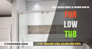 Optimal Shower Door Height for Low Tubs: A Practical Guide